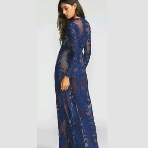 NWOT For Love and Lemons Temecula lace Maxi Dress
